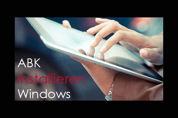Erklärfilm ABK Ebook Installieren Windows
